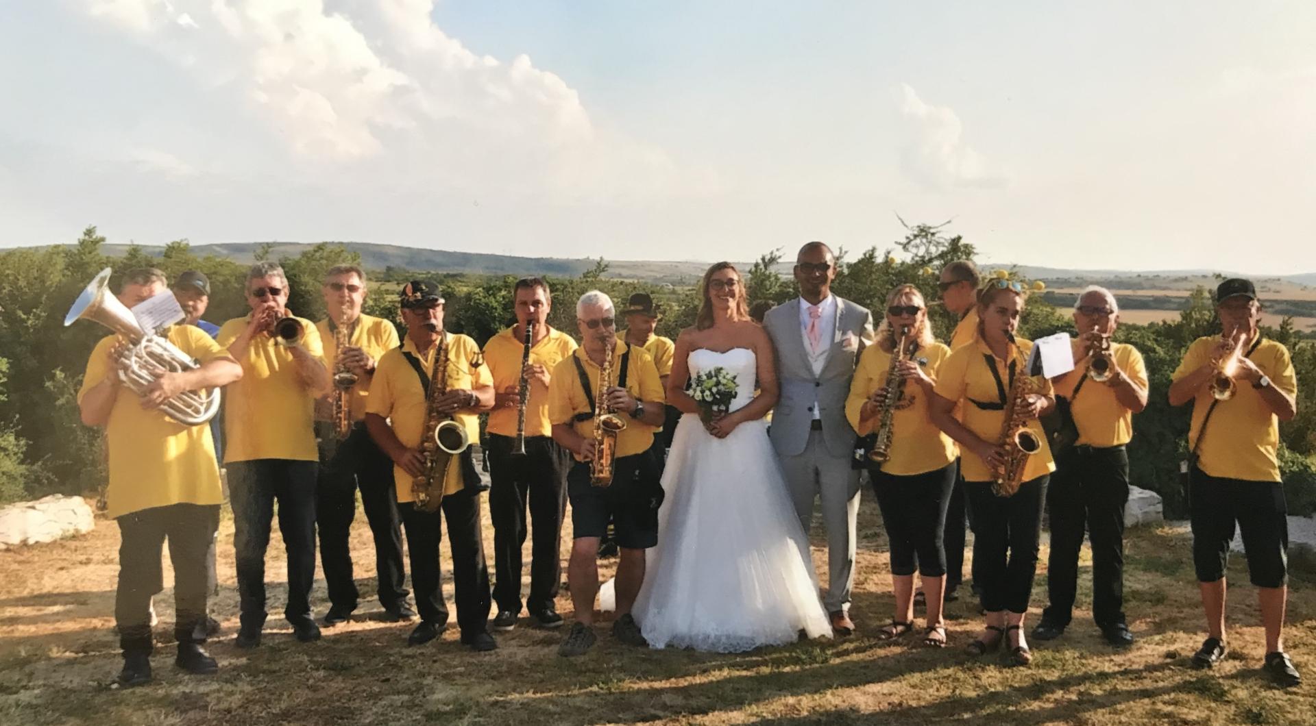 L’animation d’un magnifique mariage au Jas du Camper, Millau juillet 2019!